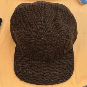 Brown Storied Hats Herringbone Cap